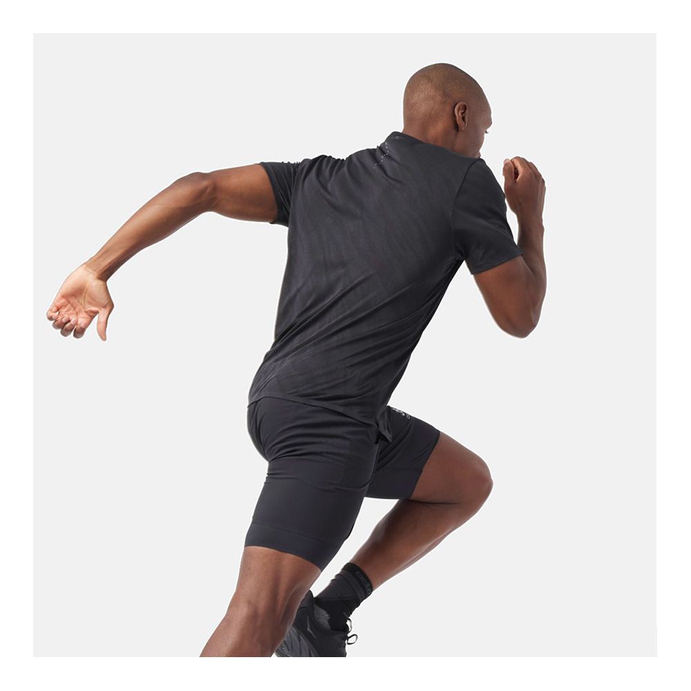Odlo ZEROWEIGHT ENGINEERED - Maillot Homme black melange
