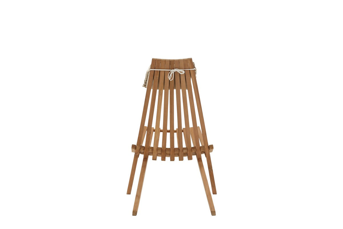 Cream Tuin Loungestoel - Naturel Hout