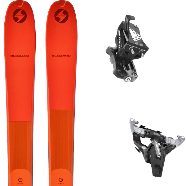 Pack ski de randonnée BLIZZARD ZERO G 095 + Fix