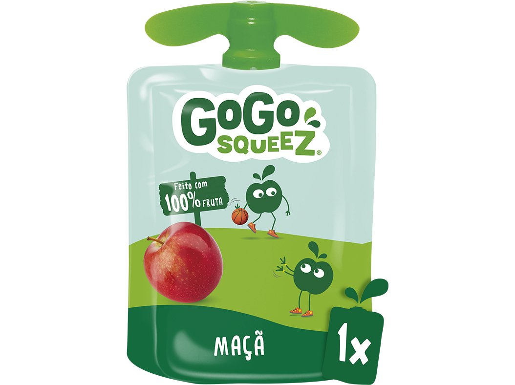 POLPAS GO GO SQUEEZ MAÇÃ 90G