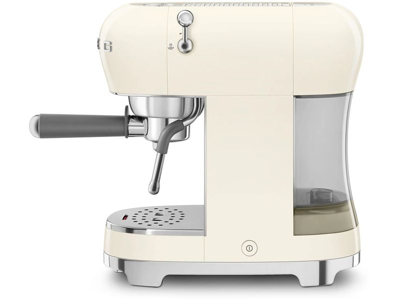 SMEG Siebträgermaschine 50's Style ECF02CREU Crème Espresso Kaffeemaschine