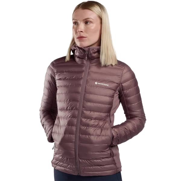 Doudoune randonnée MONTANE LITE HOODIE W MOONSCAPE