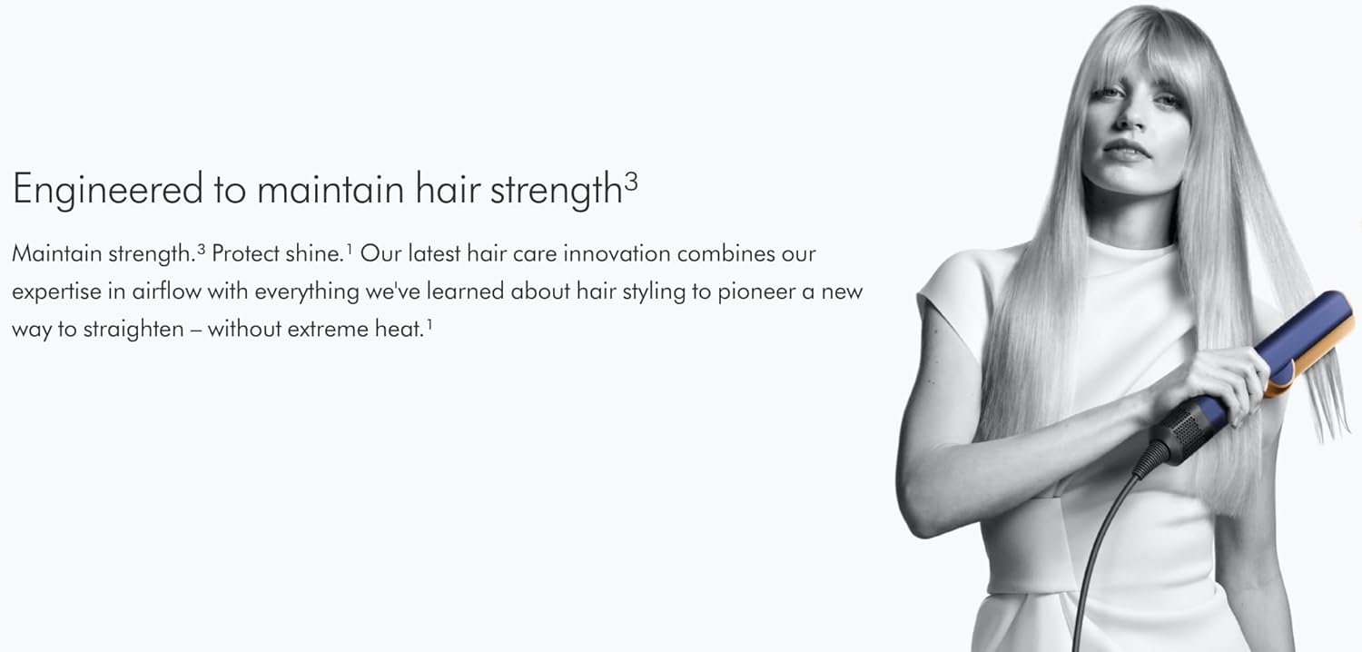 Dyson Airstrait HT01 Fer à lisser pour cheveux mouillés à sec 1600 W (argenté)