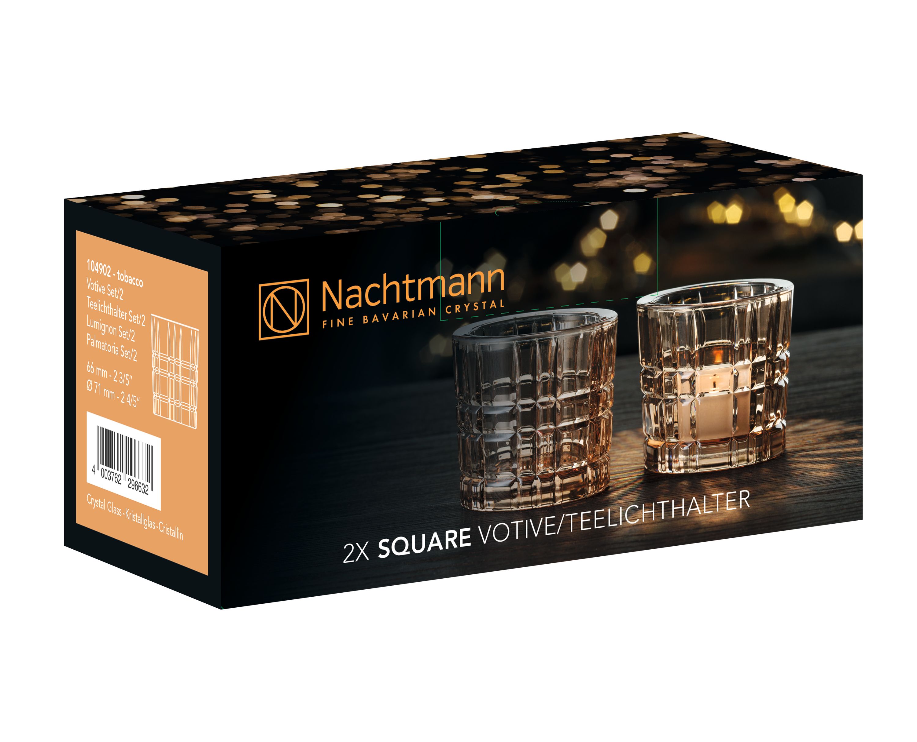 Teelichthalter-Set SQUARE