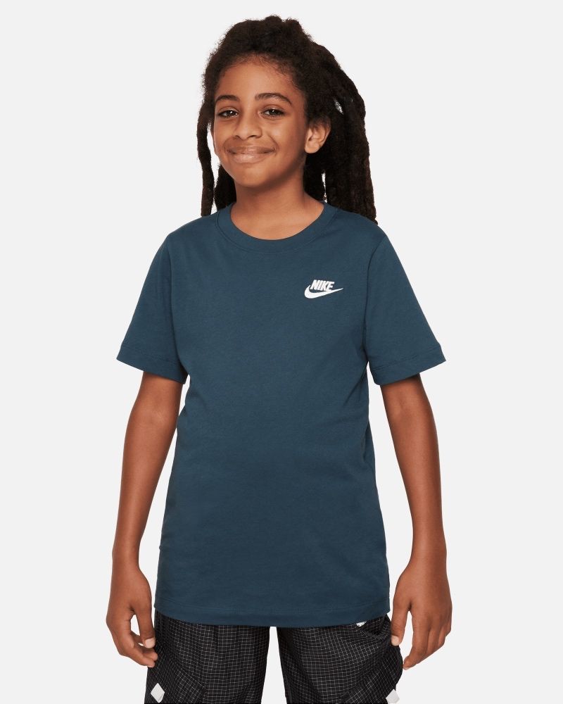 T-shirt Nike Sportswear Bleu Cendré pour enfant