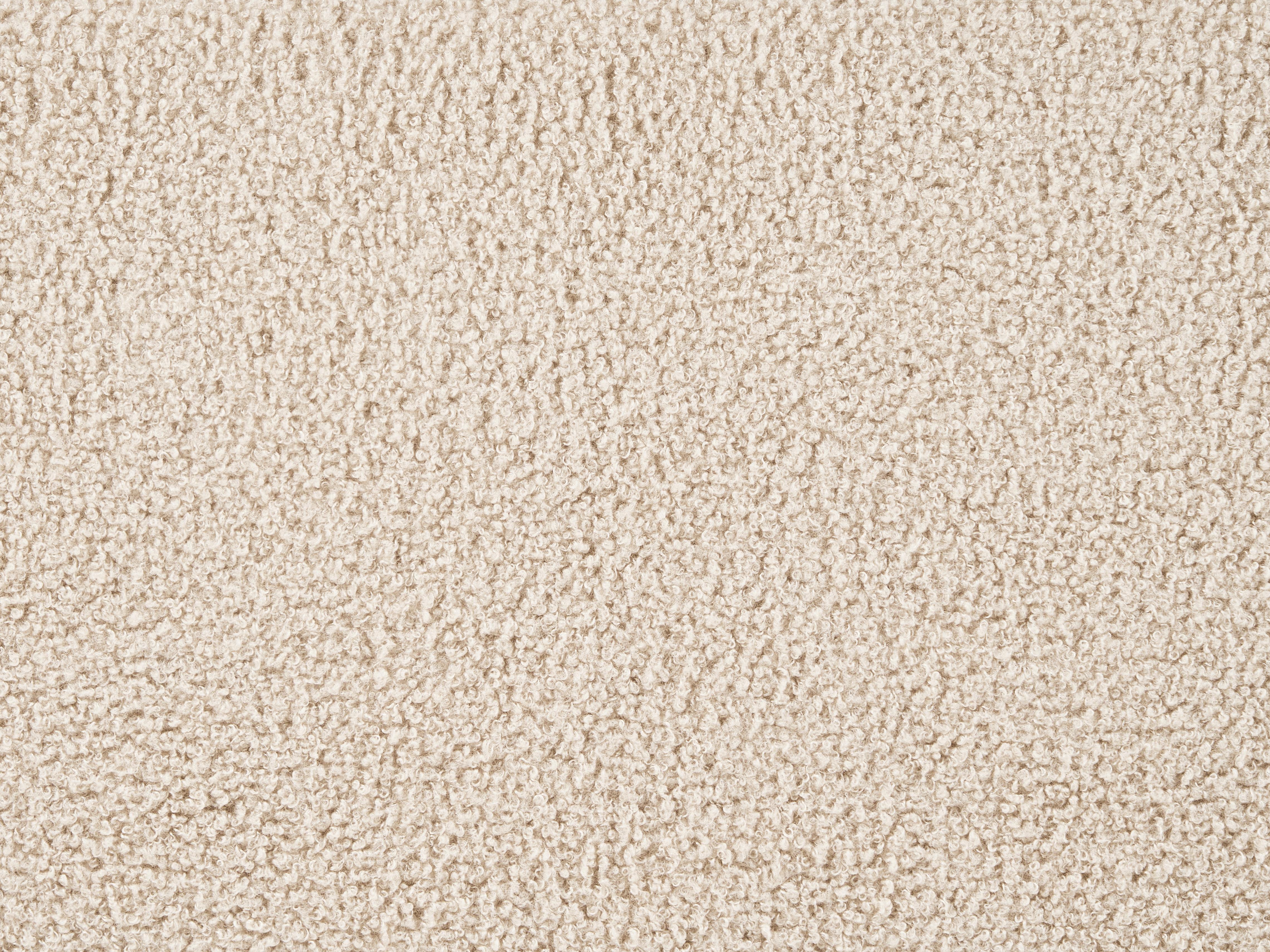 Slaapbank 3-zits KVAM Bouclé Lichtbeige met opbergruimte