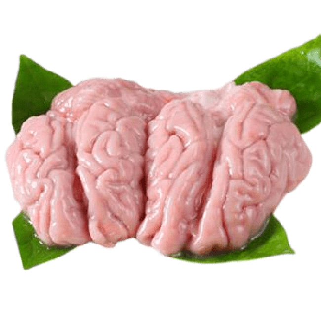 Diepvries Varkenshersenen 500g