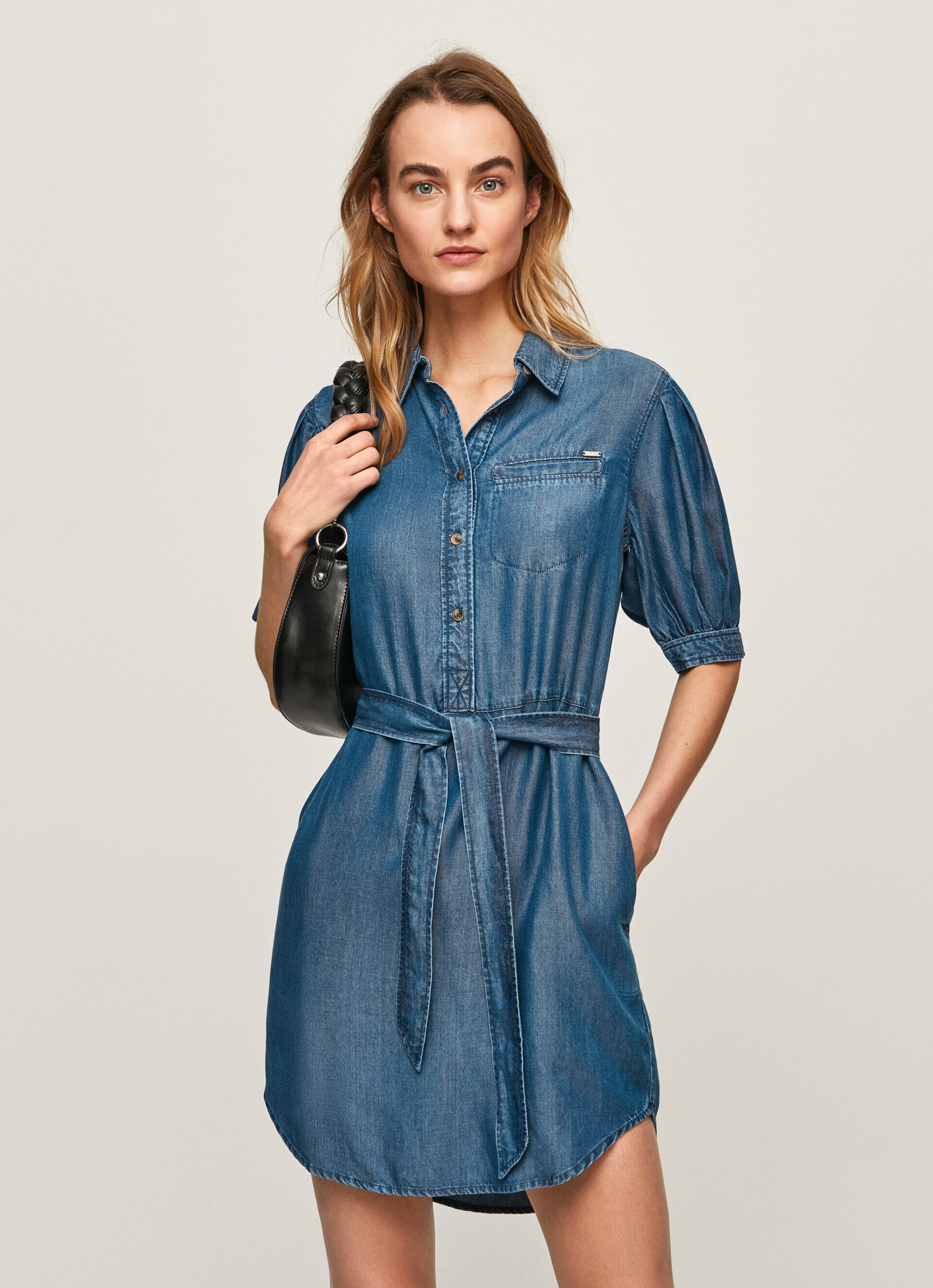 VESTIDO GLENNIS LOOSE FIT - jeans