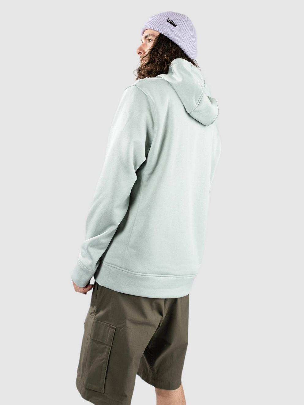 Burton Oak Hoodie petrol green htr