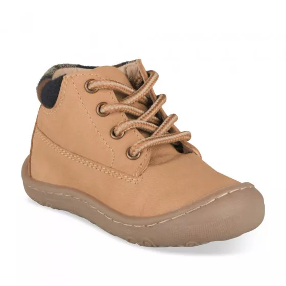 Bottines COGNAC MEGIS KIDS