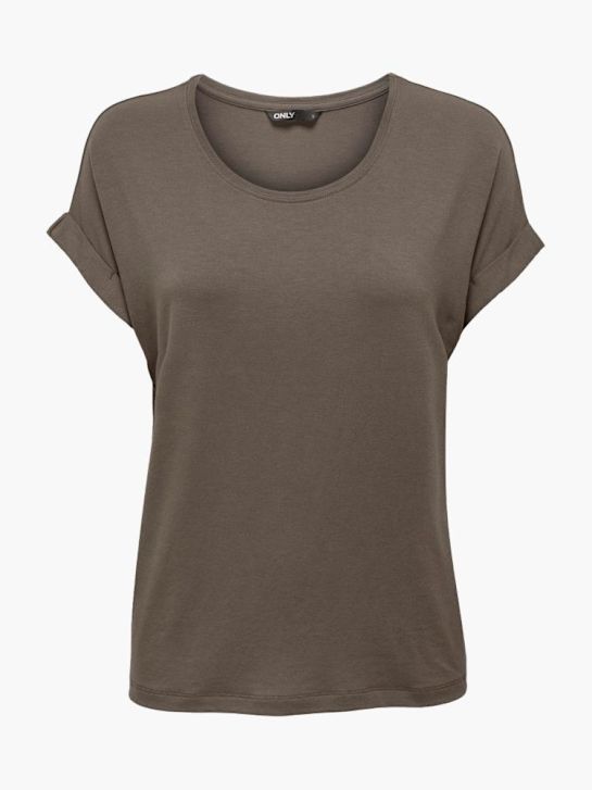 ONLY T-Shirt Braun