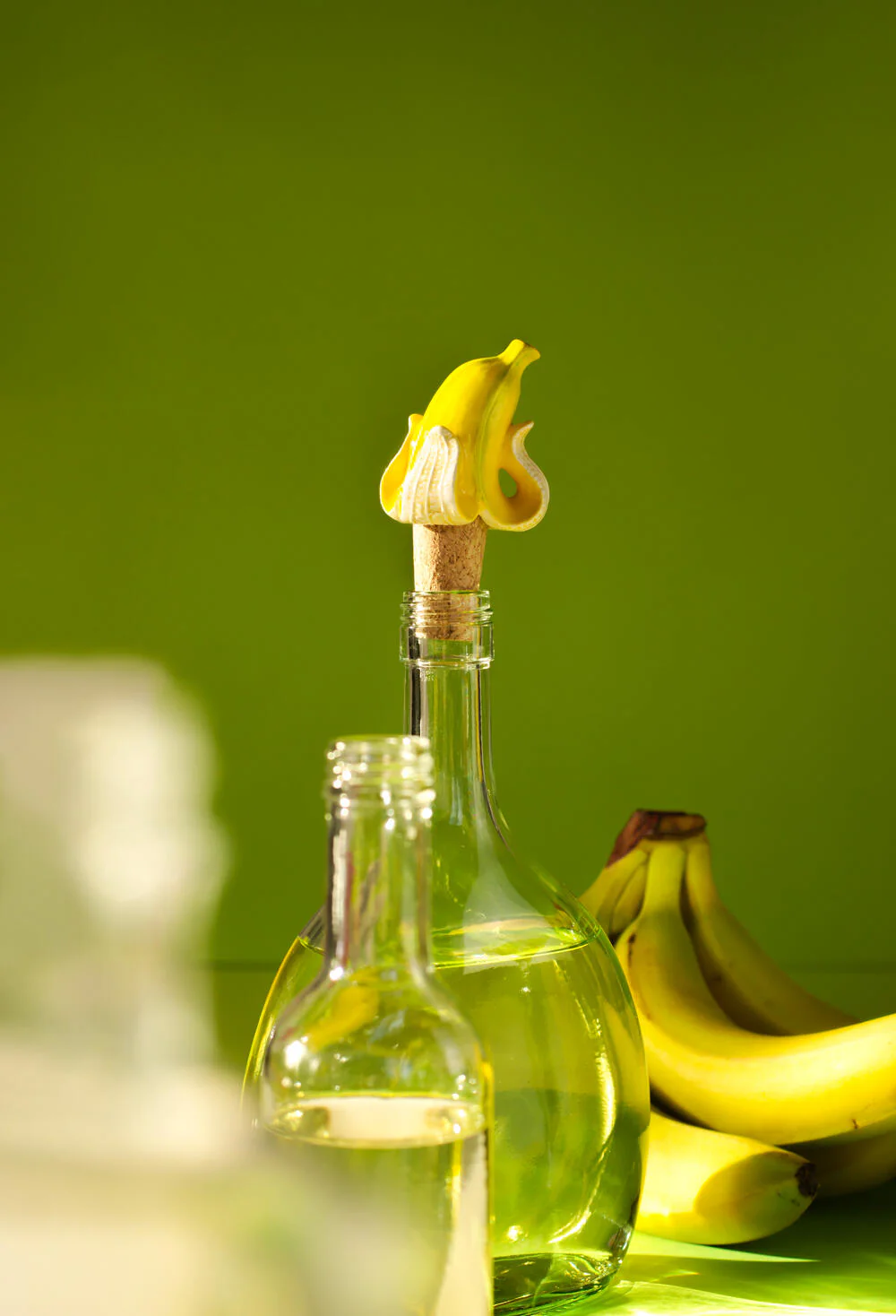 Donkey  Banana Romance flaskeprop - gul