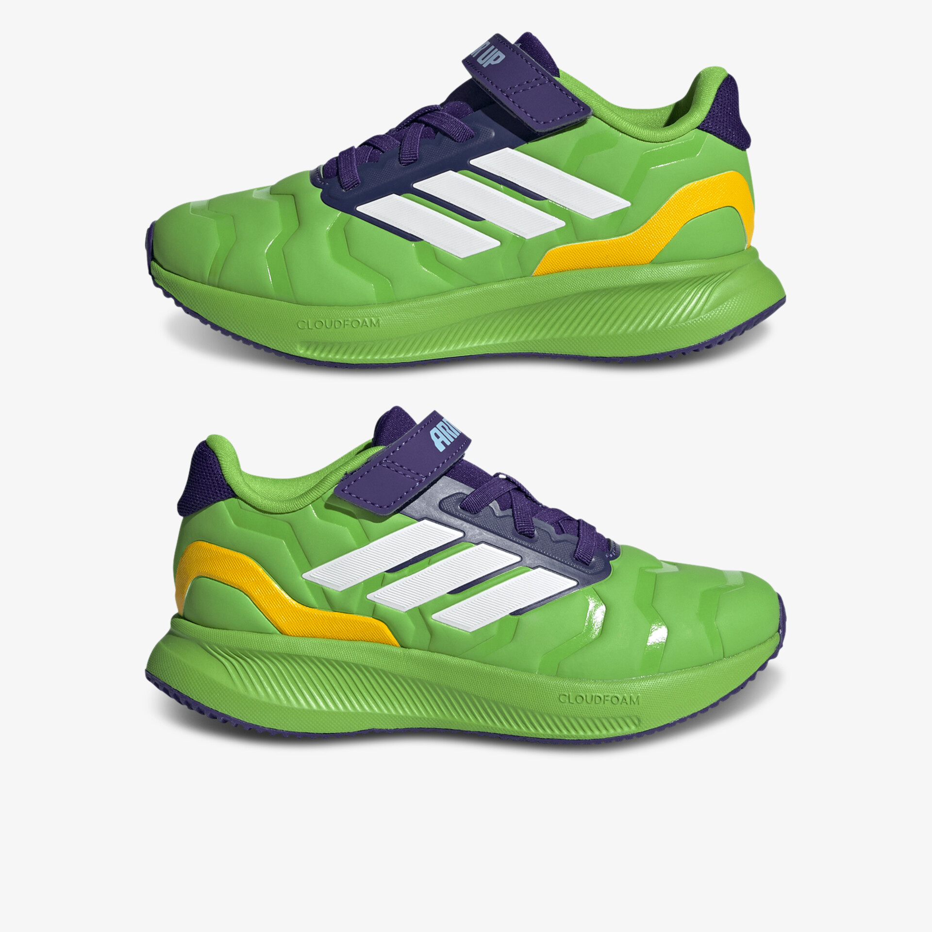 adidas Kinder Trainingsschuhe RUNFALCON 5 IRON HULK EL C - reno.de