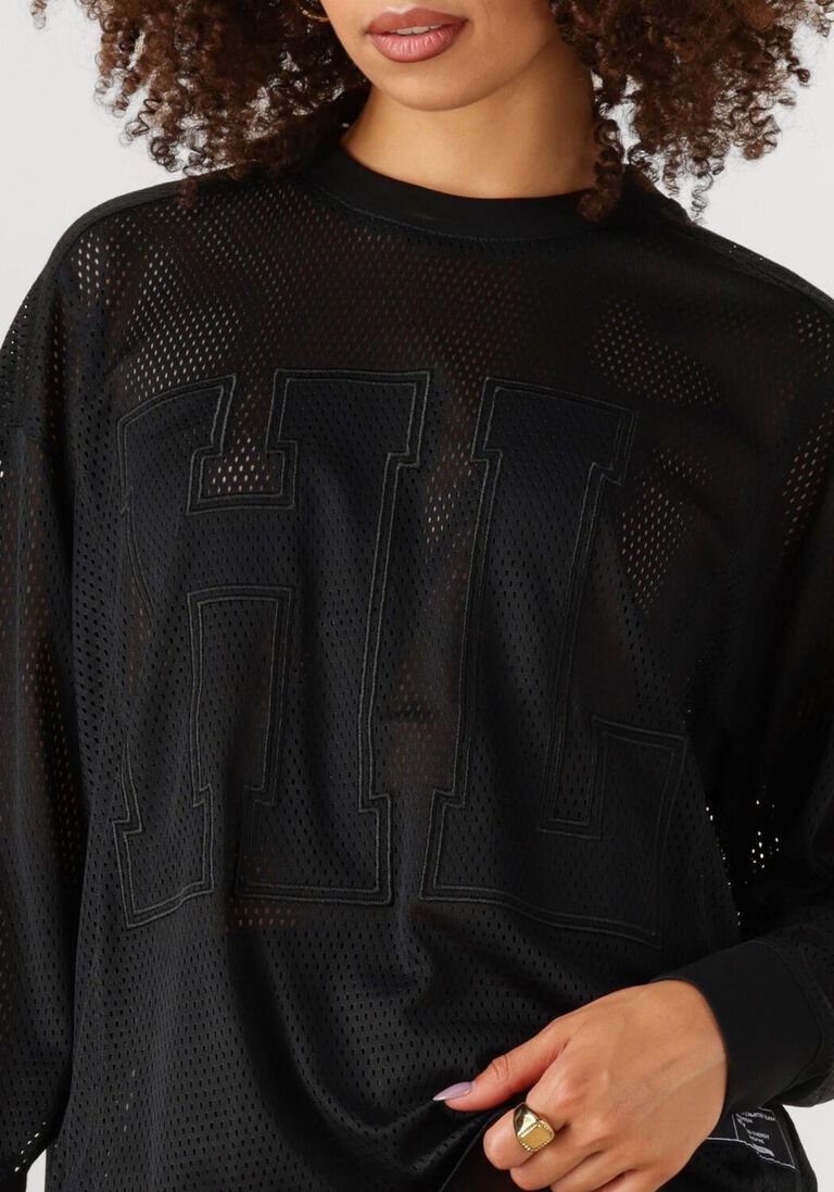 zwarte haute l'amitié tops & t-shirts drift ls sports blouse
