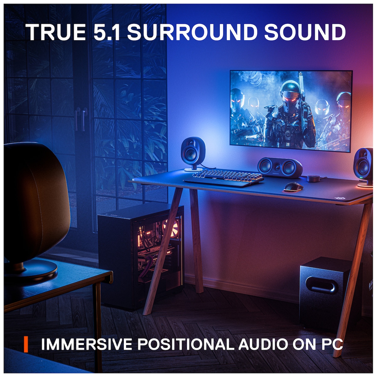 SteelSeries Arena 9 høyttalersett
