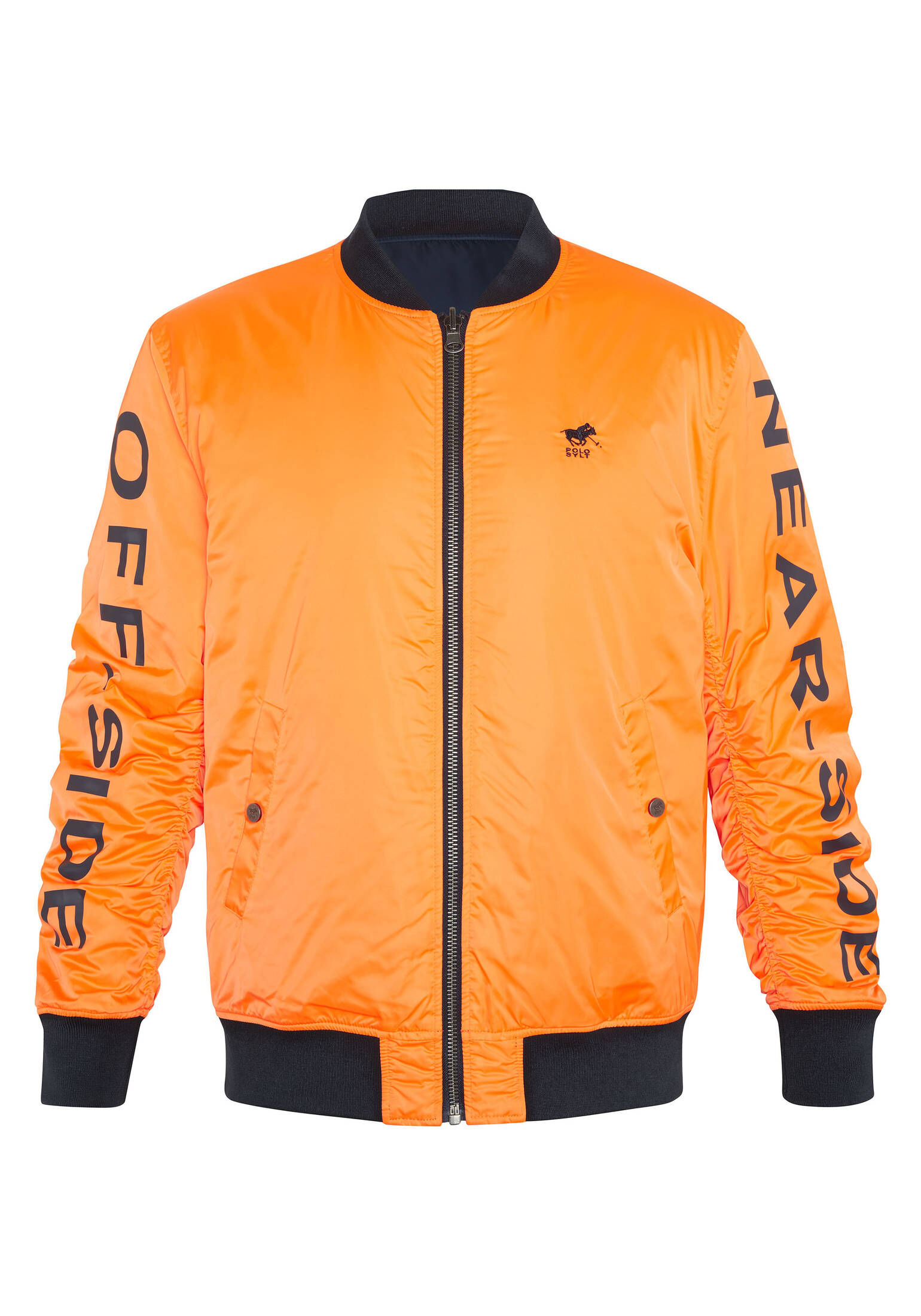 Polo Sylt| Herren Blouson im Wende-Design mit Logo-Stitching