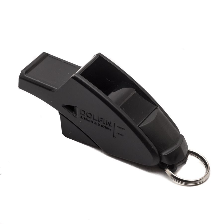 Molten Dolfin F Sifflet d'Arbitre Avec Cordon pour Sifflet - Noir