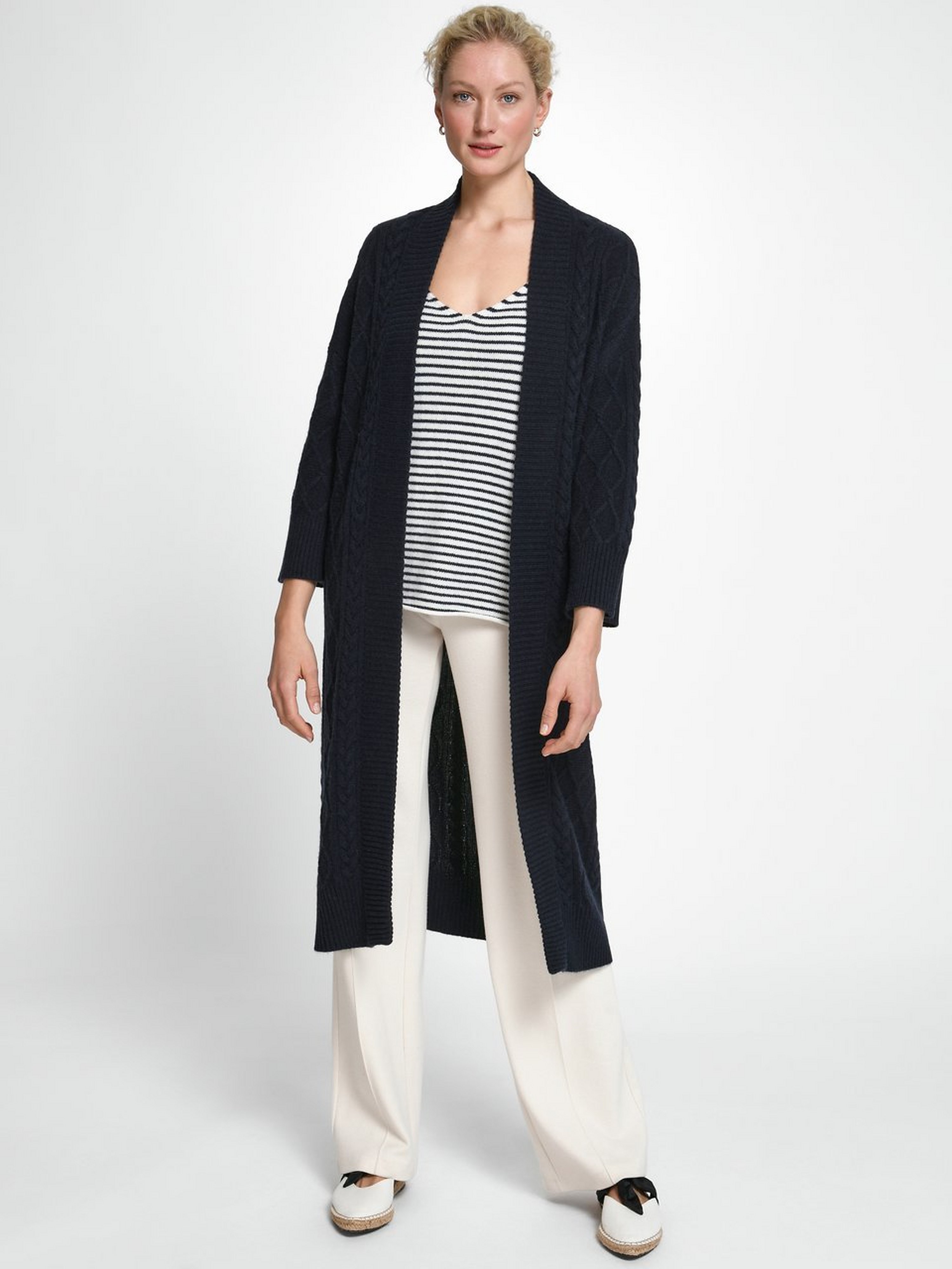 Strickmantel aus 100% Premium-Kaschmir