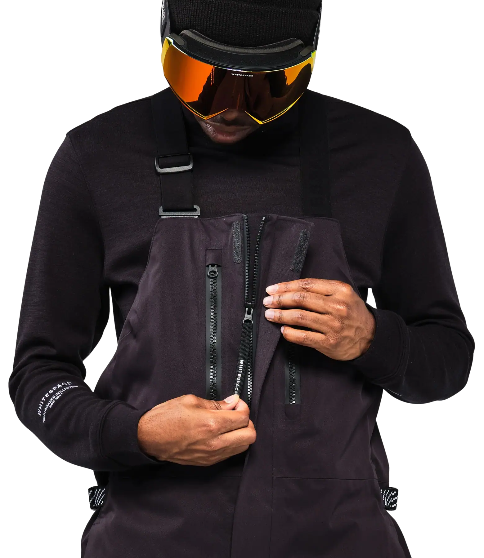 Whitespace 2L Cargo Insulated Bib Snebukser | SkatePro
