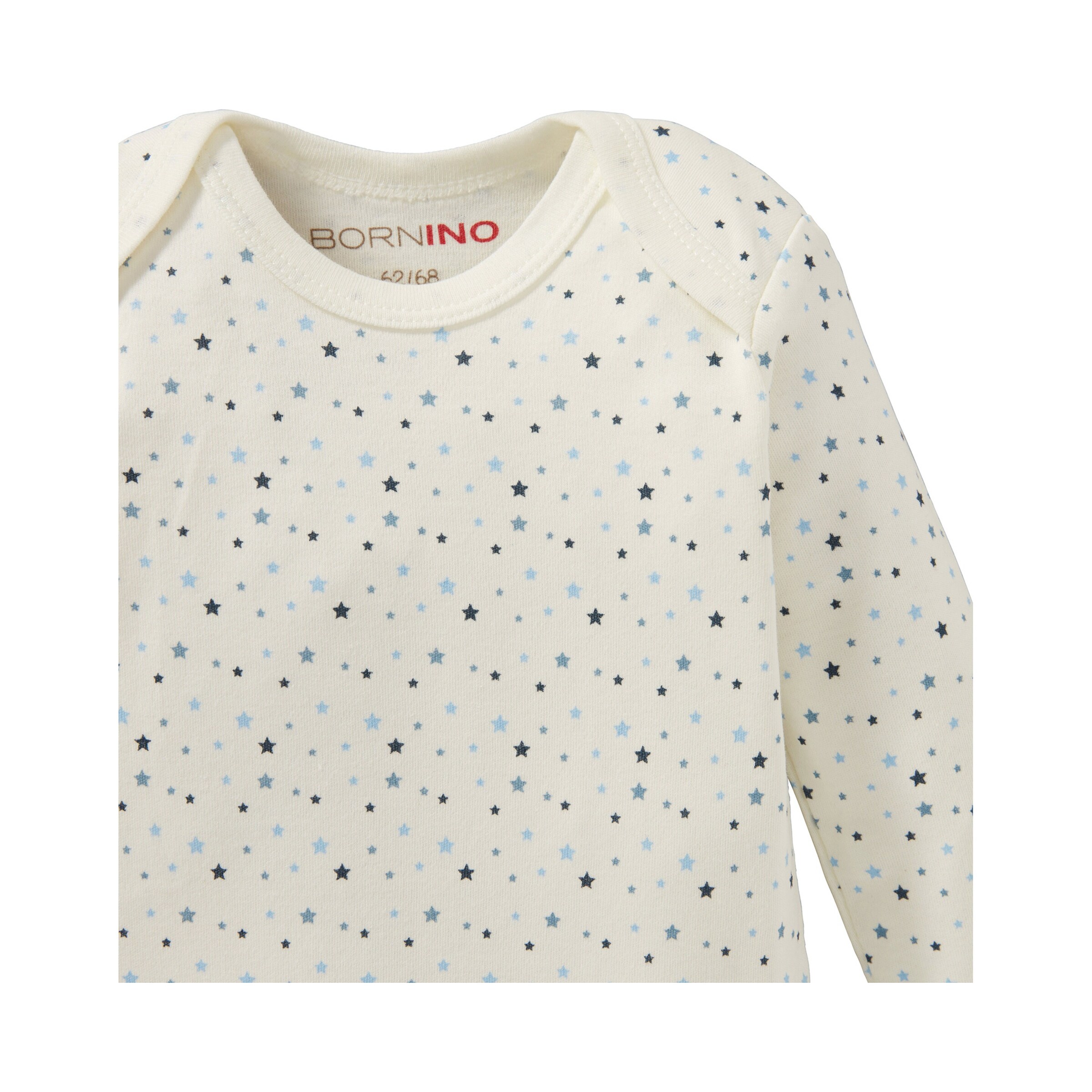 Bornino - Lieblinge 5er-Pack Bodys langarm Auto