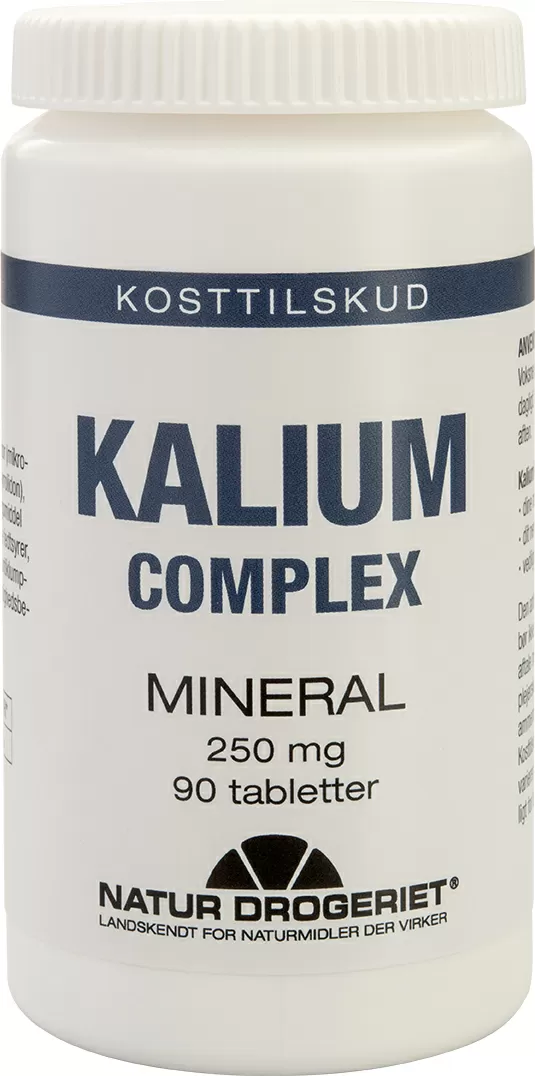 Natur-Drogeriet Kalium Complex 250 mg - 90 stk.
