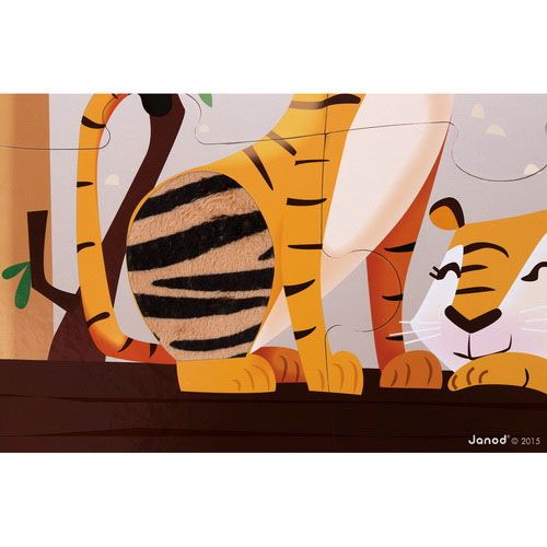 Janod voelpuzzel - een dag in de dierentuin (20st) 2774