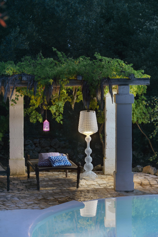 Kartell Kabuki vloerlamp LED groen