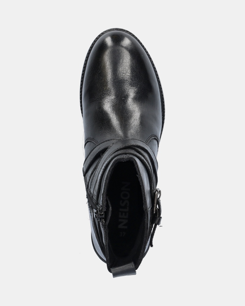 Nelson Rits- & gesloten boots  - zwart