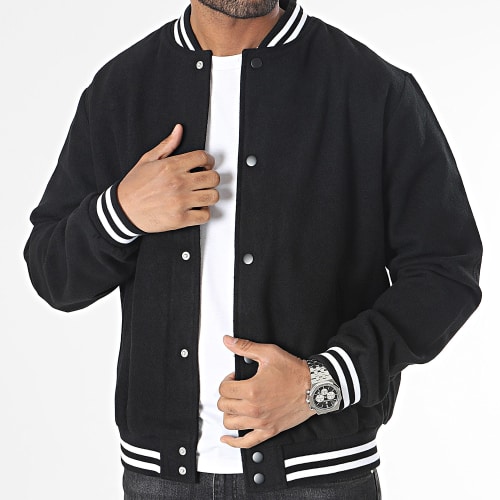 Veste Teddy Wool Noir