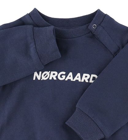 Mads N?rgaard Sweatshirt - Sirius - Navy