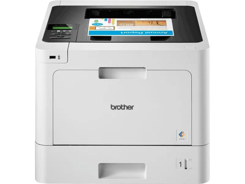 Brother HL-L8260CDW - Printer - farve - Duplex - laser - A4/Legal - 2400 x 600 dpi - op til 31 spm (mono) / op til 31 spm (farve) - kapacitet: 300 ark - USB 2.0, Gigabit LAN, Wi-Fi(n), USB vært