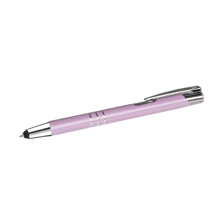 Livepac Office Touchpen Kugelschreiber aus Metall / Farbe: pastell lila