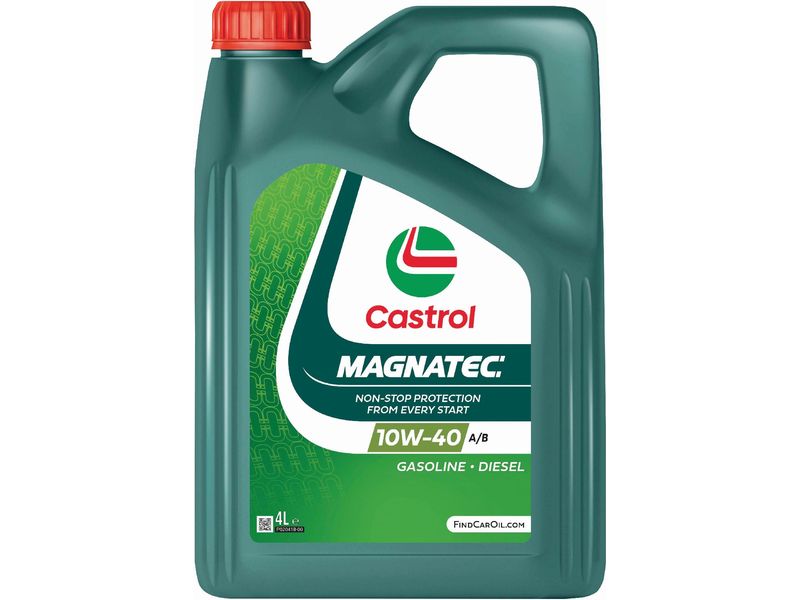 Castrol Motorenöl Magnatec 10W-40 A/B 4 l Öl gegen Verschleiss durch Stop-and-Go-Verkehr