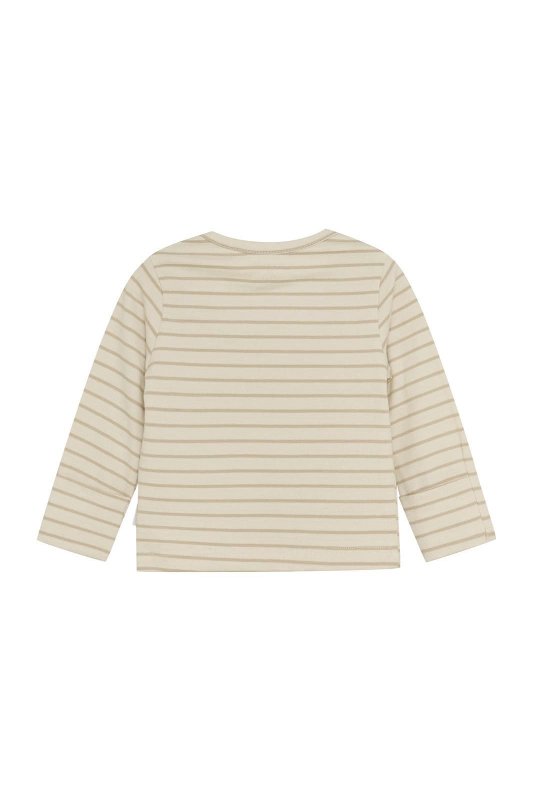 Noppies Longsleeve Nev stripe patern off white