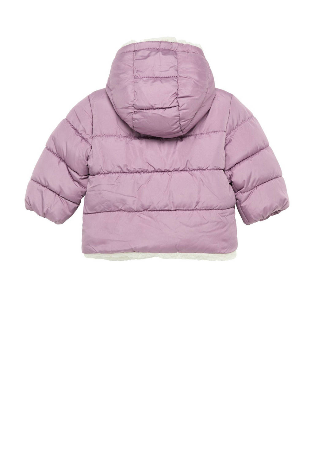 s.Oliver baby gewatteerde winterjas lila