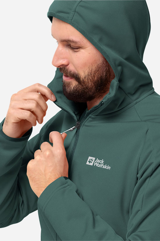 Jack Wolfskin Jack Wolfskin Alpgrat Hooded Fleecevest