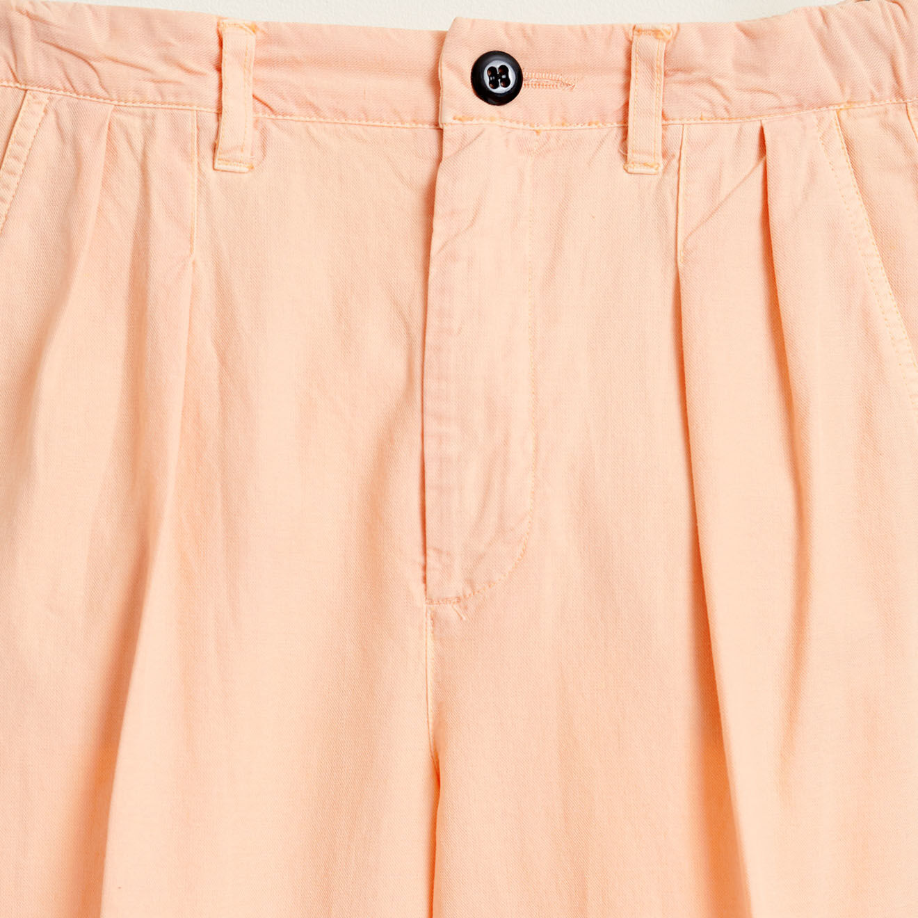 Bellerose Pantalon Peaches à pinces rose saumon