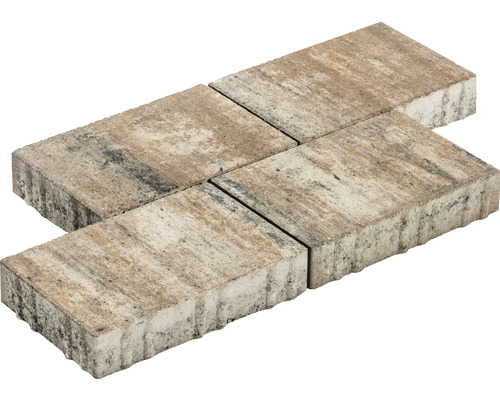 Rechthoekige straatsteen iWay Modern schelpkalksteen 30 x 20 x 6 cm