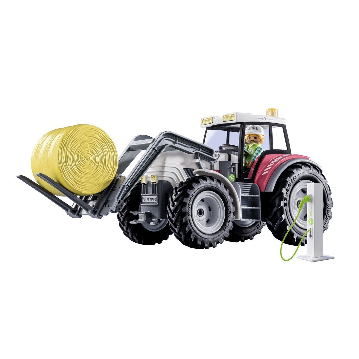 Grand tracteur électrique - Playmobil 71305
