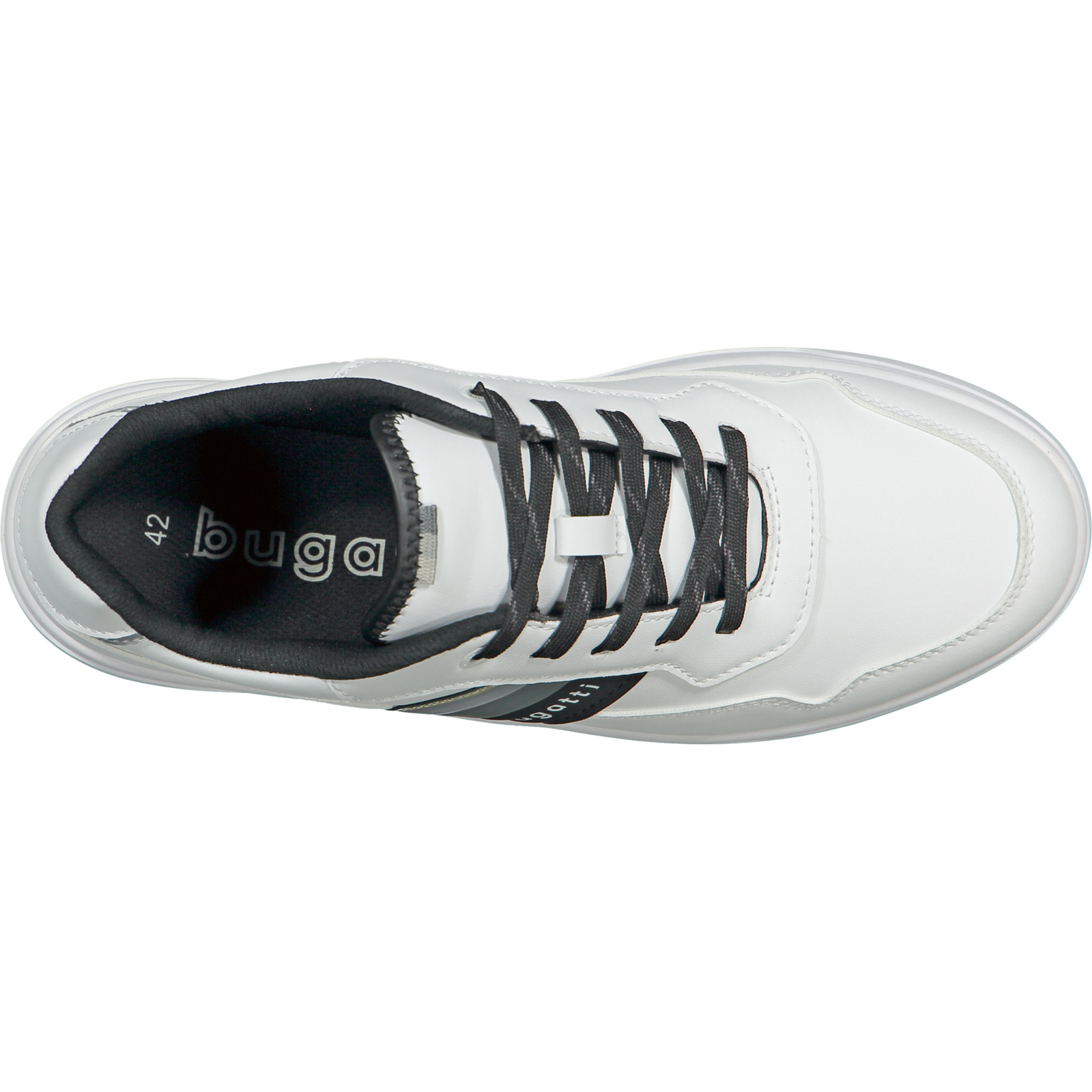 Bugatti Herren-Sneaker Spinaker weiss, 46
