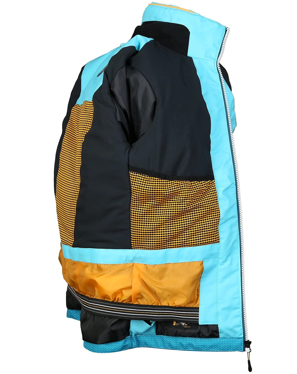 Funktionsjacke KSW 183 GRLS SKI in helltürkis/schwarz