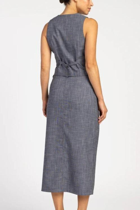 Aaiko blauwe dames rok