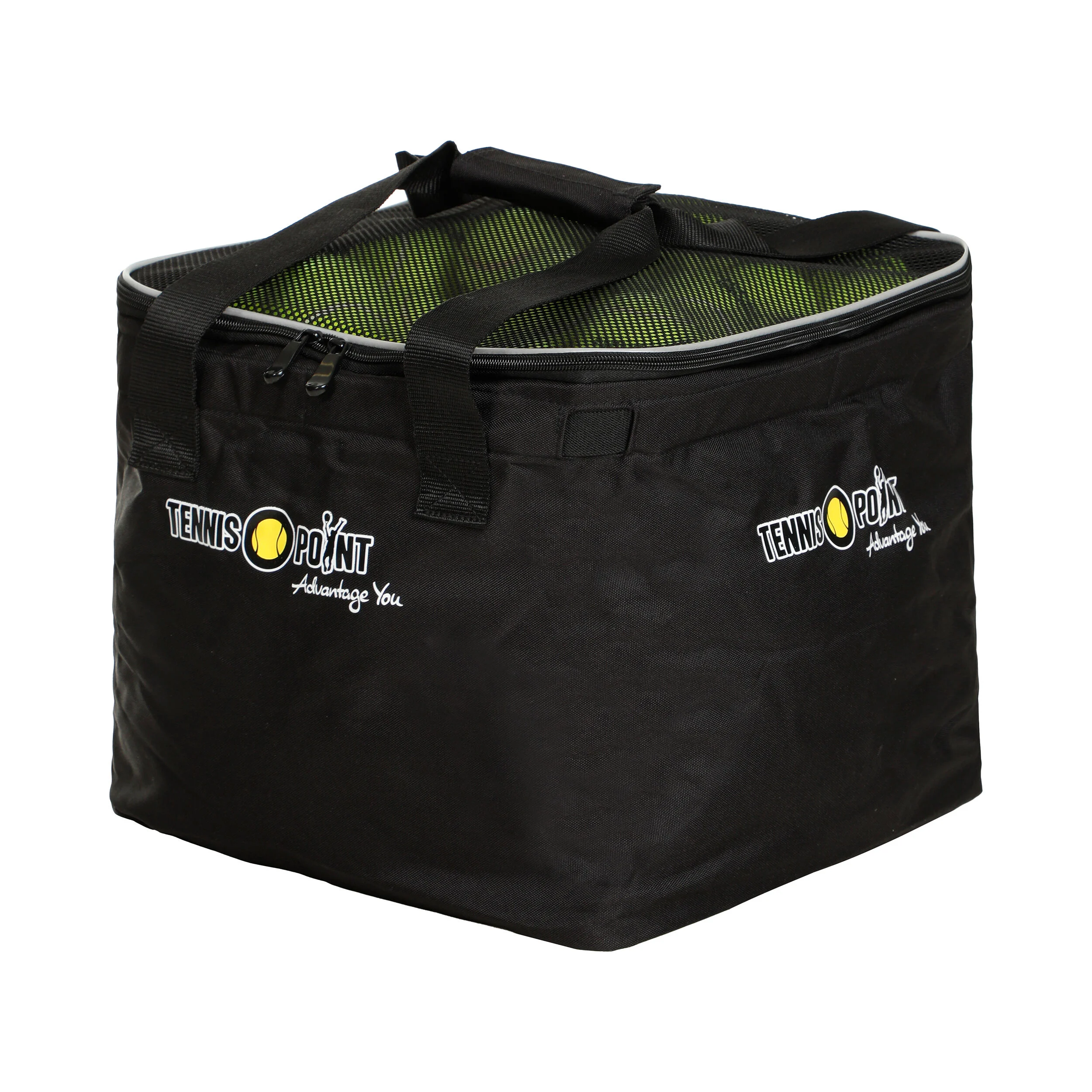 Tennis-Point Chariot À Balles + Sac - Noir