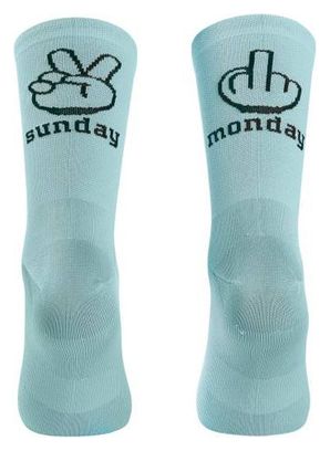 Chaussettes Northwave Sunday Monday Bleu