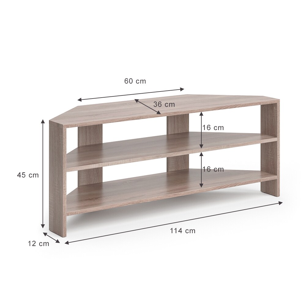 Vicco Lowboard Fernsehschrank Sideboard Pit TV-Fernsehtisch Sonoma Ablage