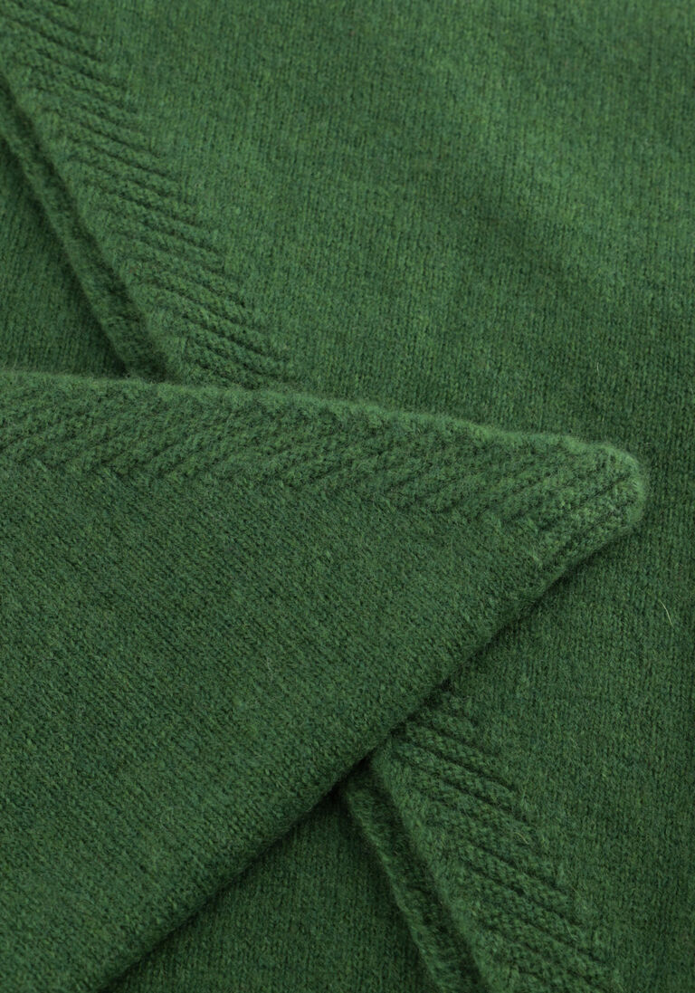 donkergroene bonnie studios sjaal bonnie wool scarf