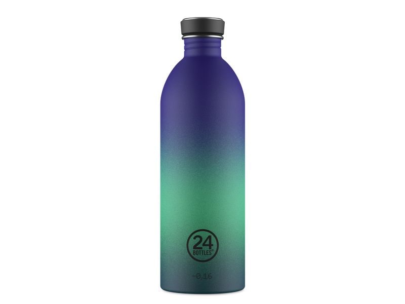 24Bottles Trinkflasche Urban 1000 ml, Borealis Trinkflasche aus rostfreiem Edelstahl