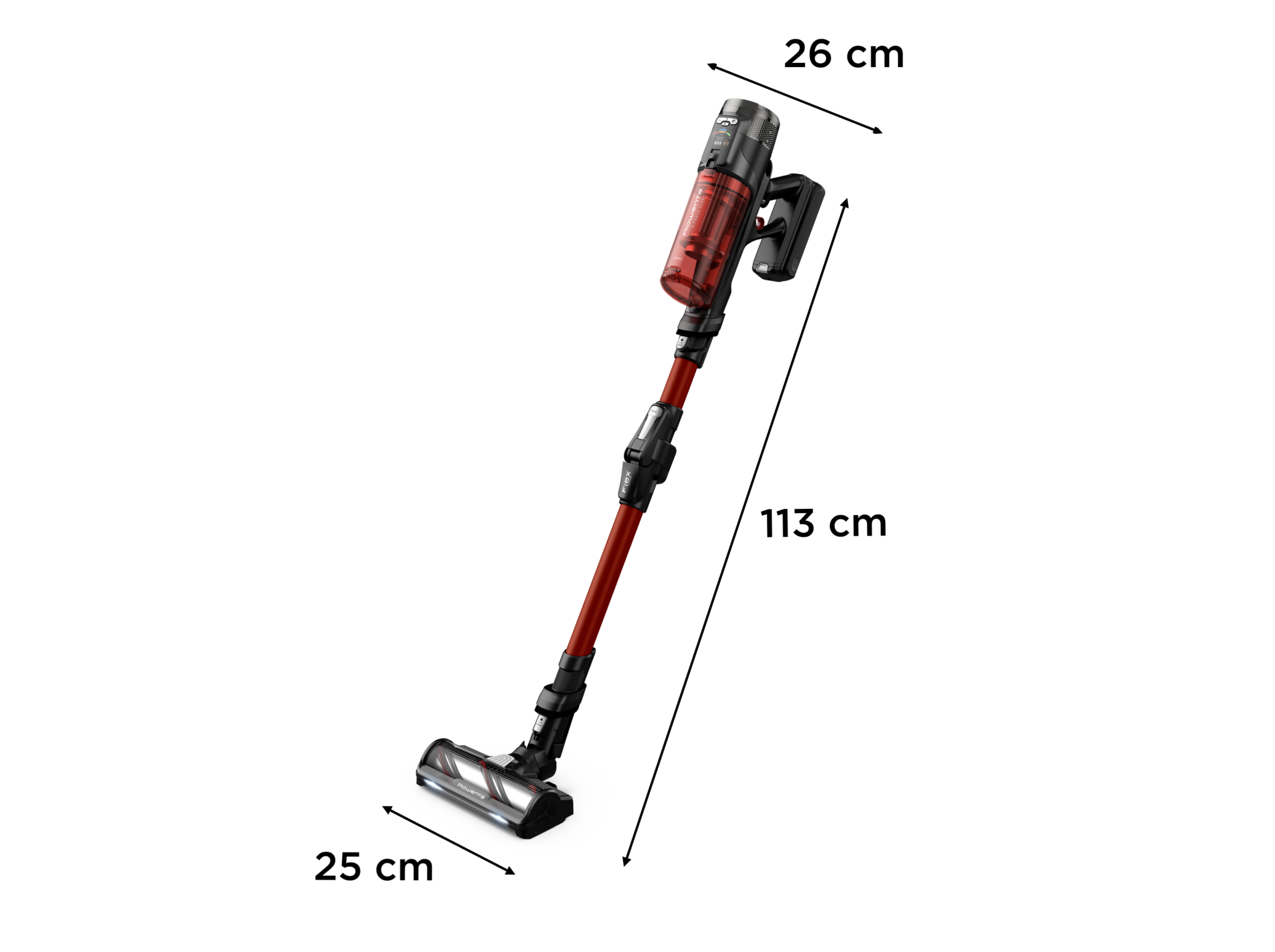 ASPIRADOR VERTICAL ROWENTA RH9A73WO VERSÁTIL XFORCEFLEX