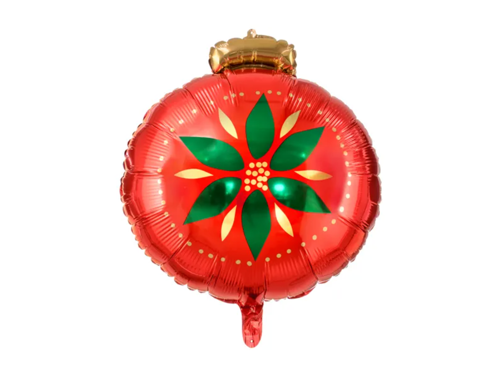 Helium Ballon Kerstbal Leeg 45cm