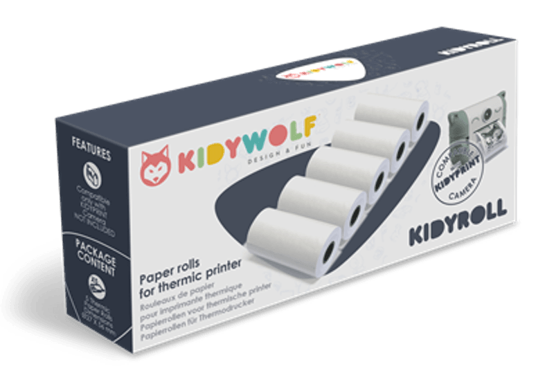 Kidywolf Refill Fotopapir til KIDYPRINT